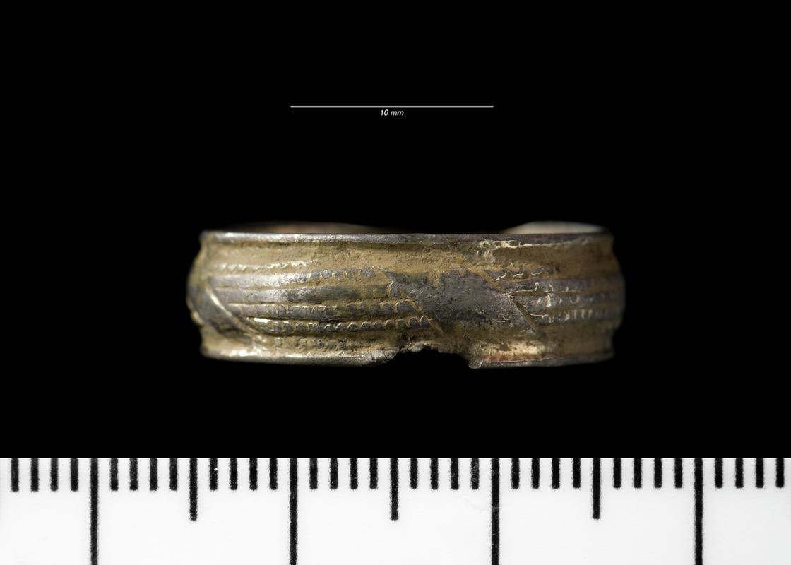 Medieval silver ring