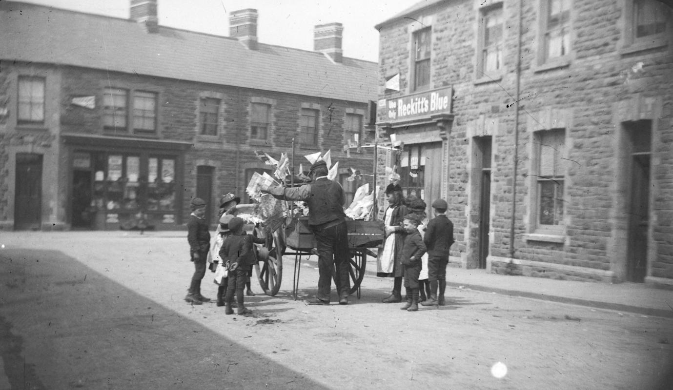 Quarter plate glass negative