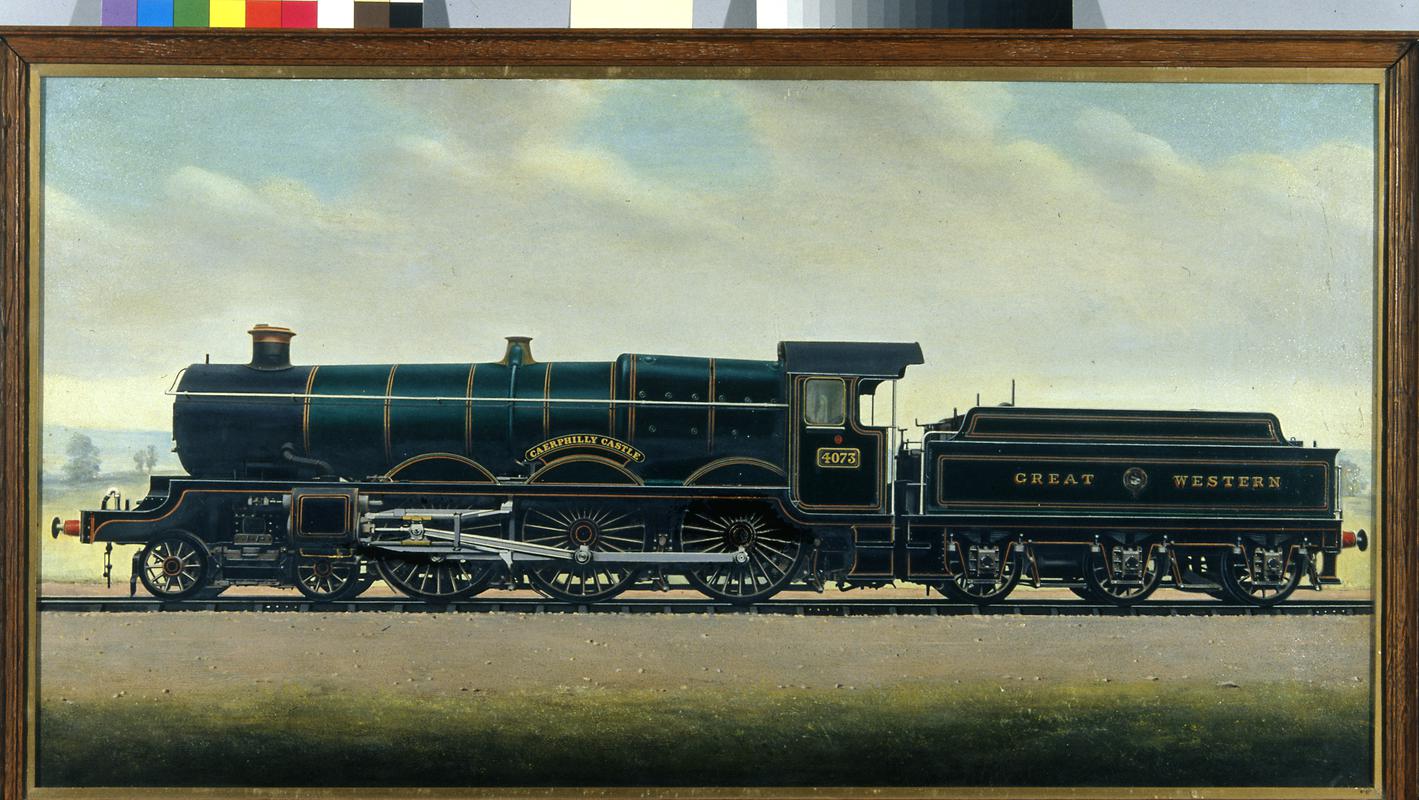 CAERPHILLY CASTLE (painting)