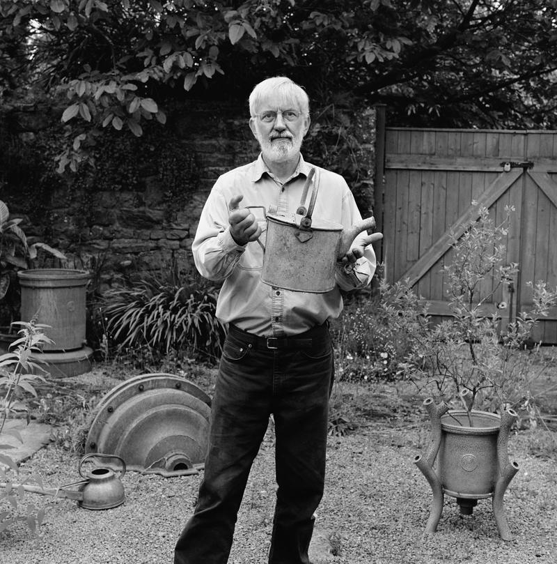 Walter Keeler. Photo shot: Home, Penalt 16th July 2002. Place and date of birth: Edgware, London 1942. Main occupation: Potter. First language: English. Other languages: None. Lived in Wales: Over 25 years.