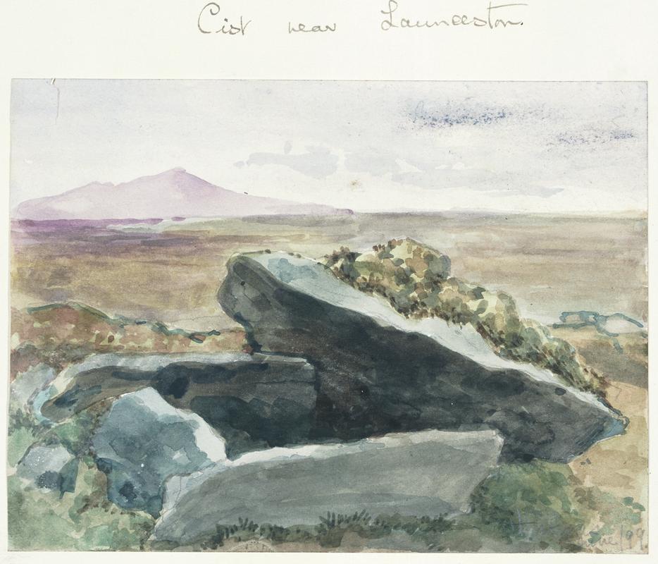 Cist near Launeeston