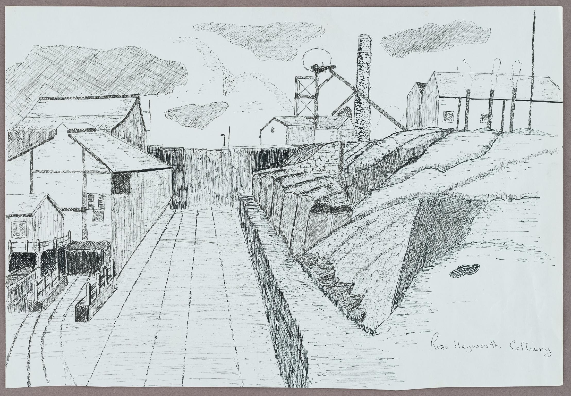 Rose Heyworth Colliery (drawing)