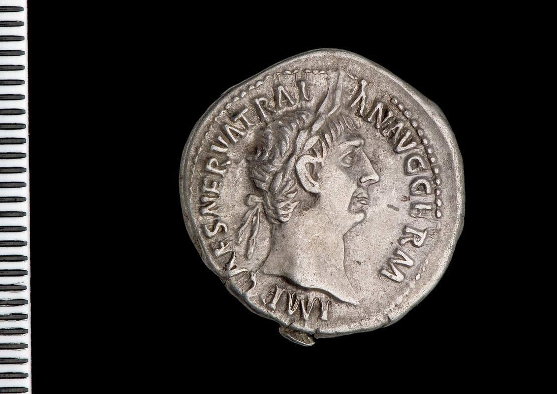 silver denarius (obv.)