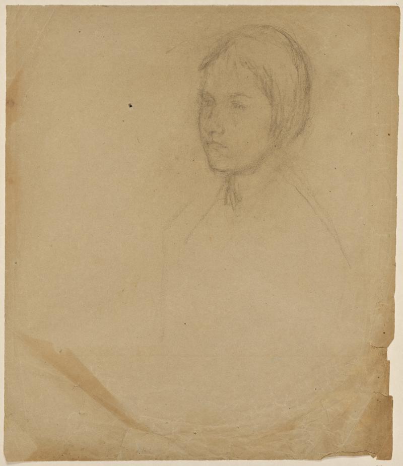 Study of a Girl&#039;s Head