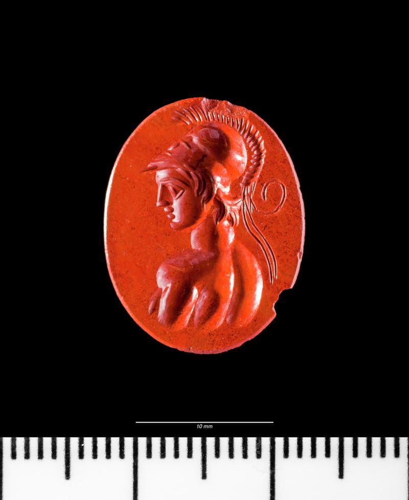 Roman intaglio (Alexander the Great)