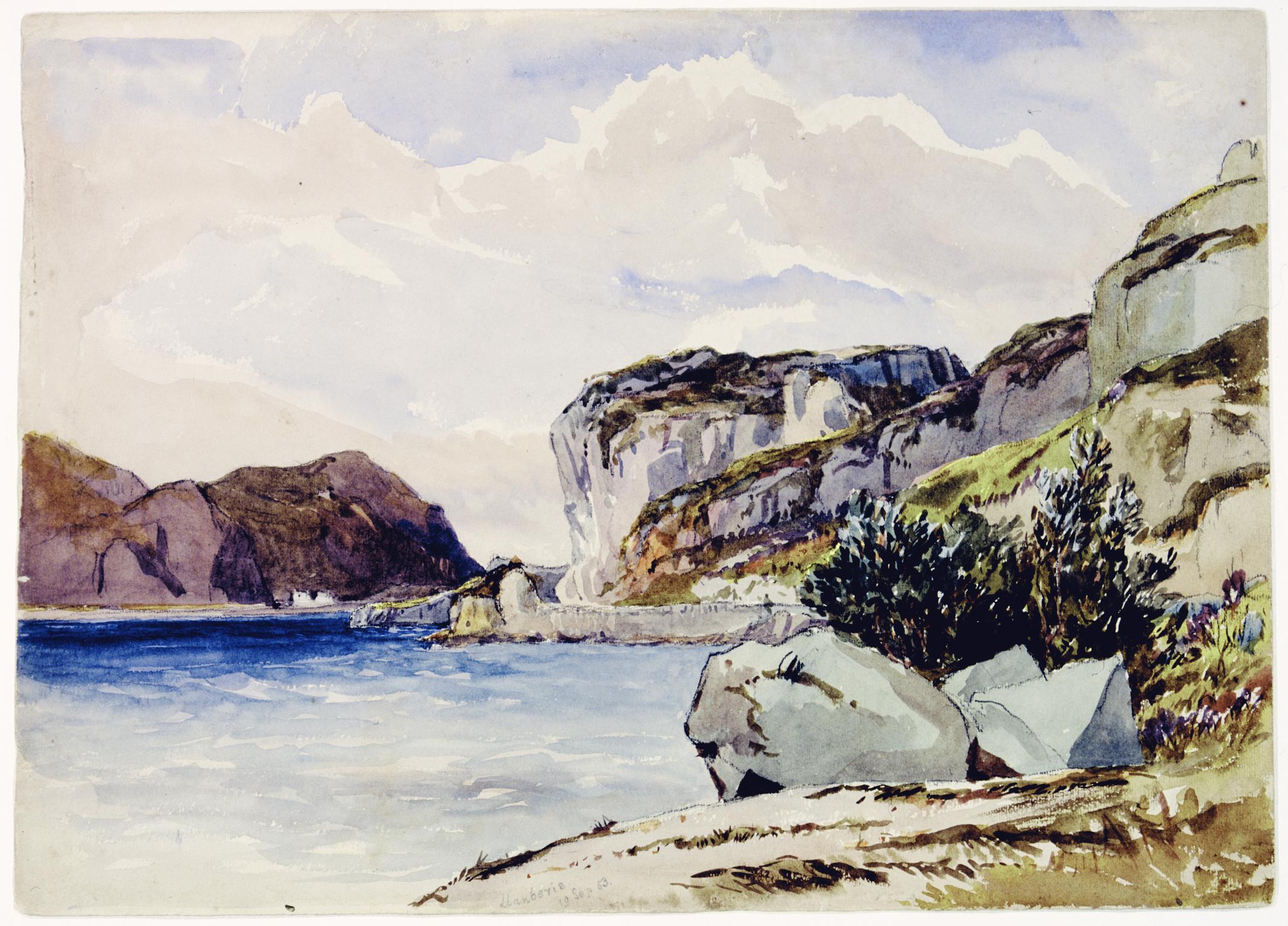 Llanberis, 19 Sep 53 (painting)