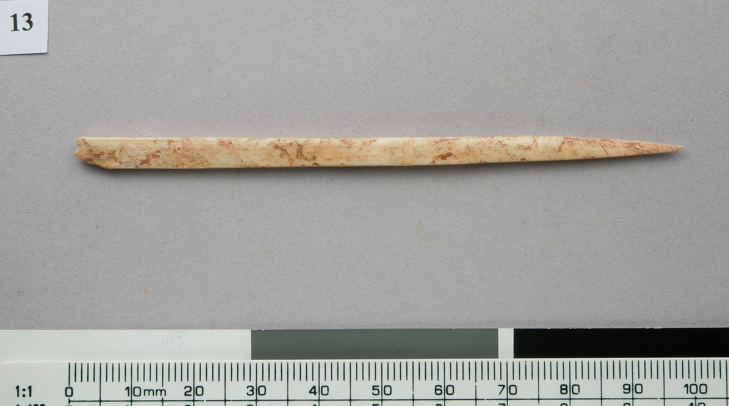 Neolithic bone pin
