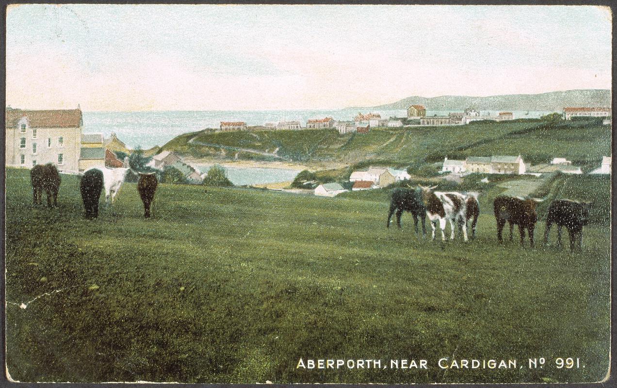 Aberporth, Near Cardigan (postcard)