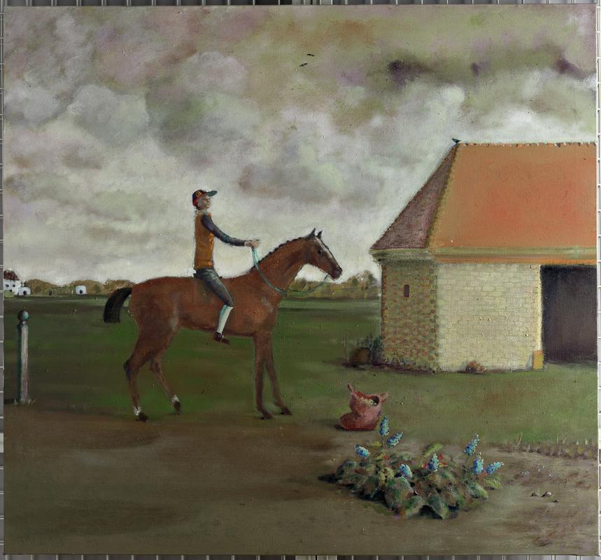 Horse with Jockey Up