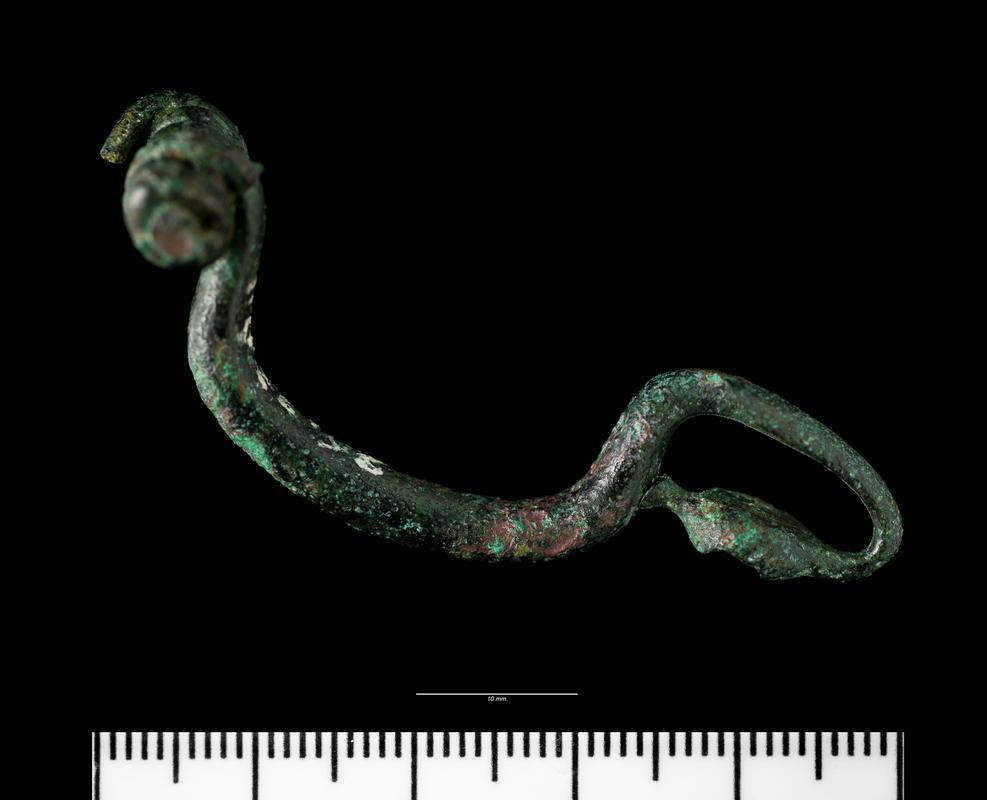 Early Iron Age bronze bow brooch