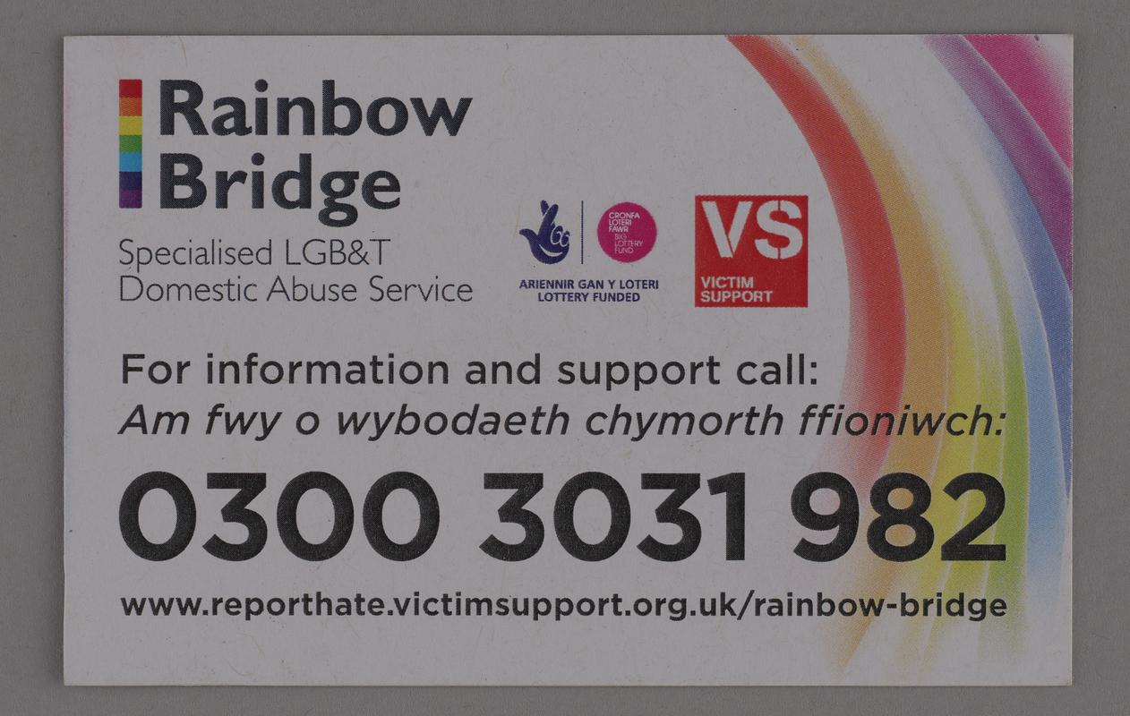 Rainbow Bridge business card
