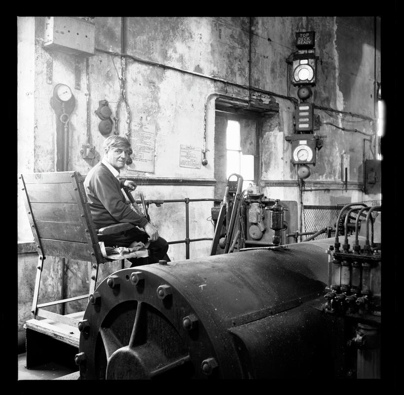 Fernhill Colliery, film negative