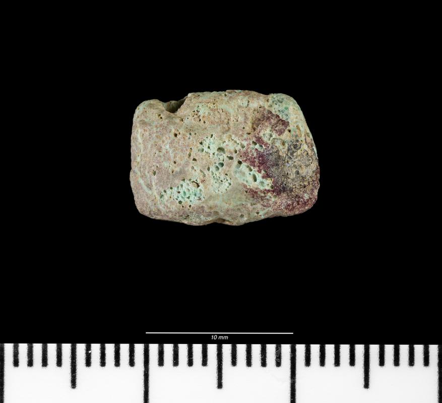 Faience bead from Brynford