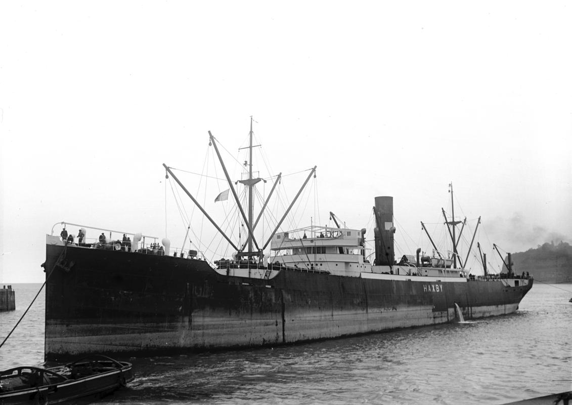 S.S. HAXBY, glass negative