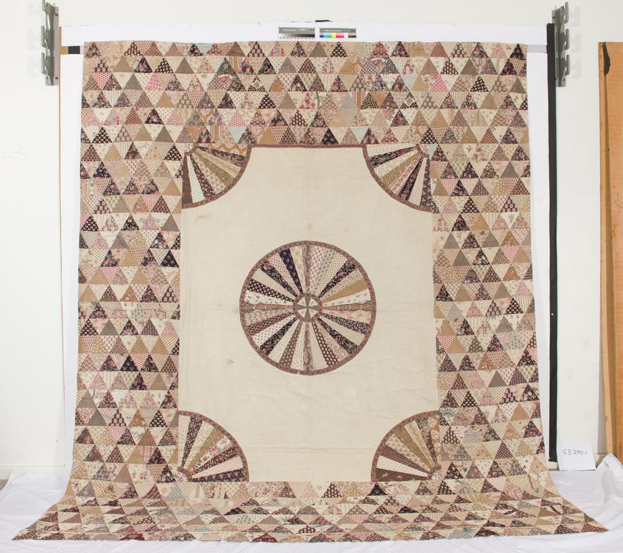 Patchwork bedcover