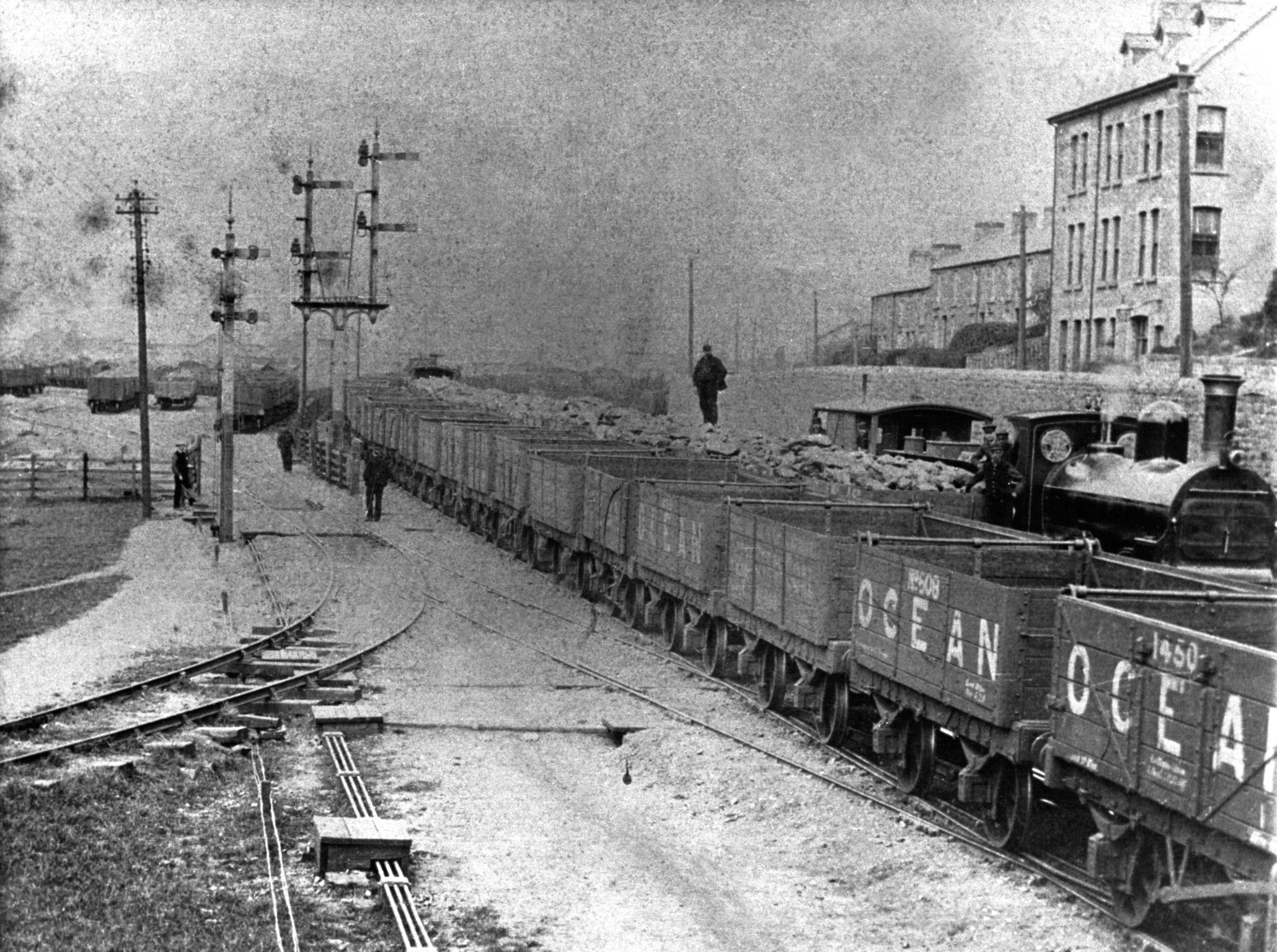 Coal sidings, photograph