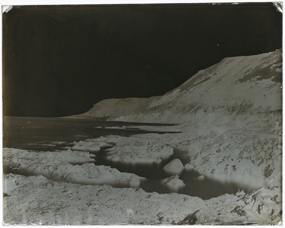 Pwll Du Point - Tide Coming In (glass negative)