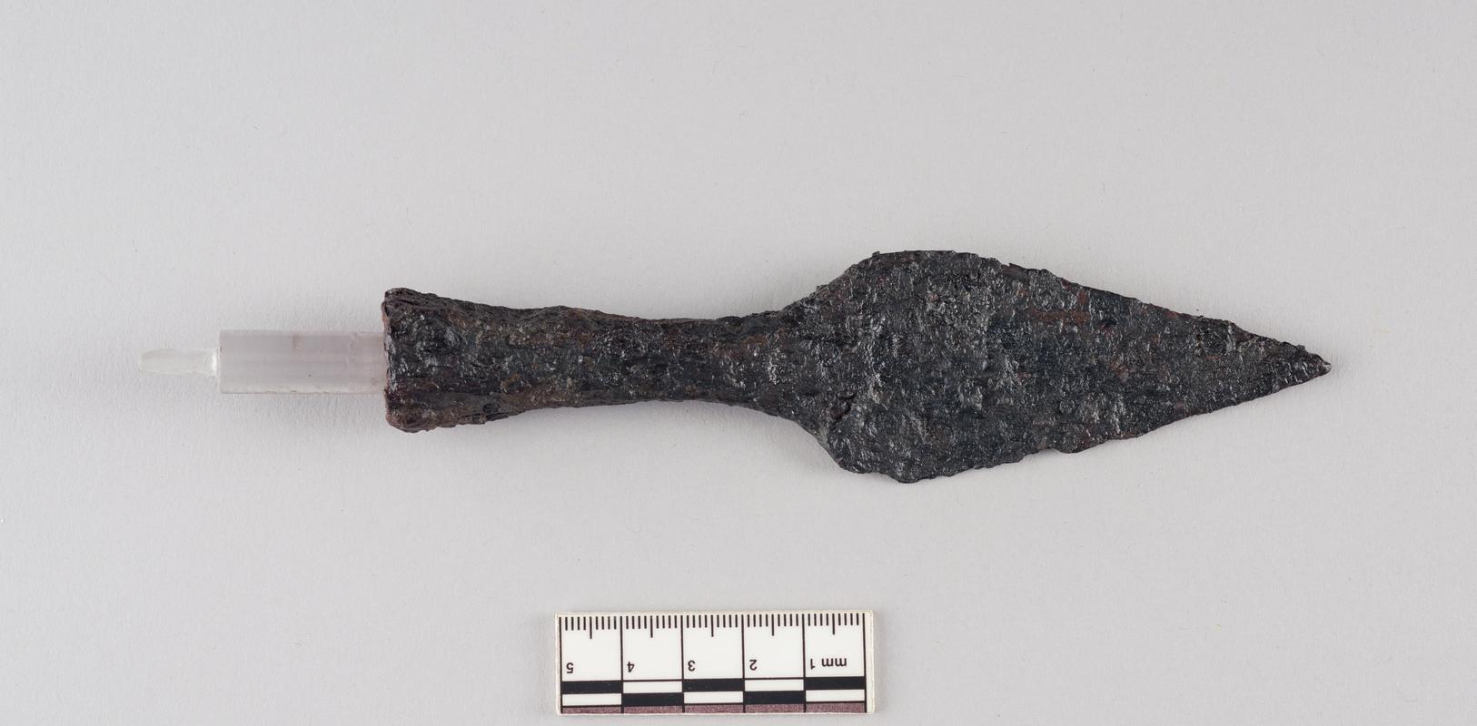 Roman iron spearhead