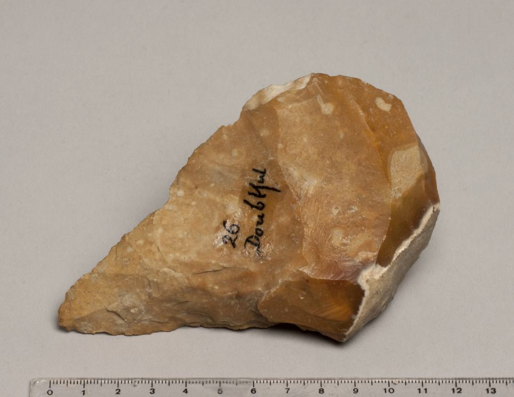 Victorian flint handaxe (forgery)