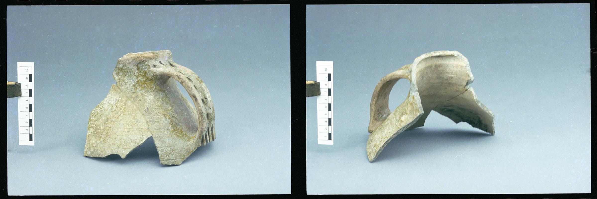 Medieval pottery jug