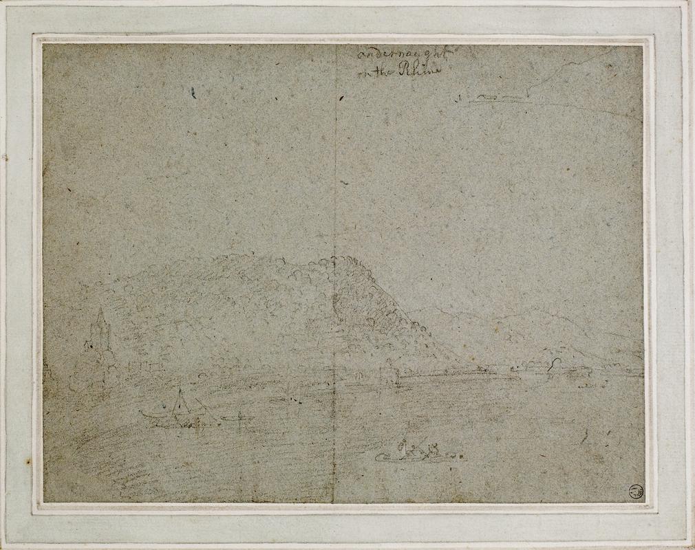 A view of Andernacht on the Rhine