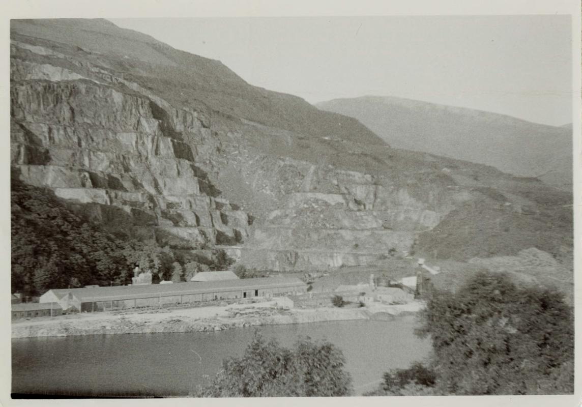 View of Dinorwig Quarry