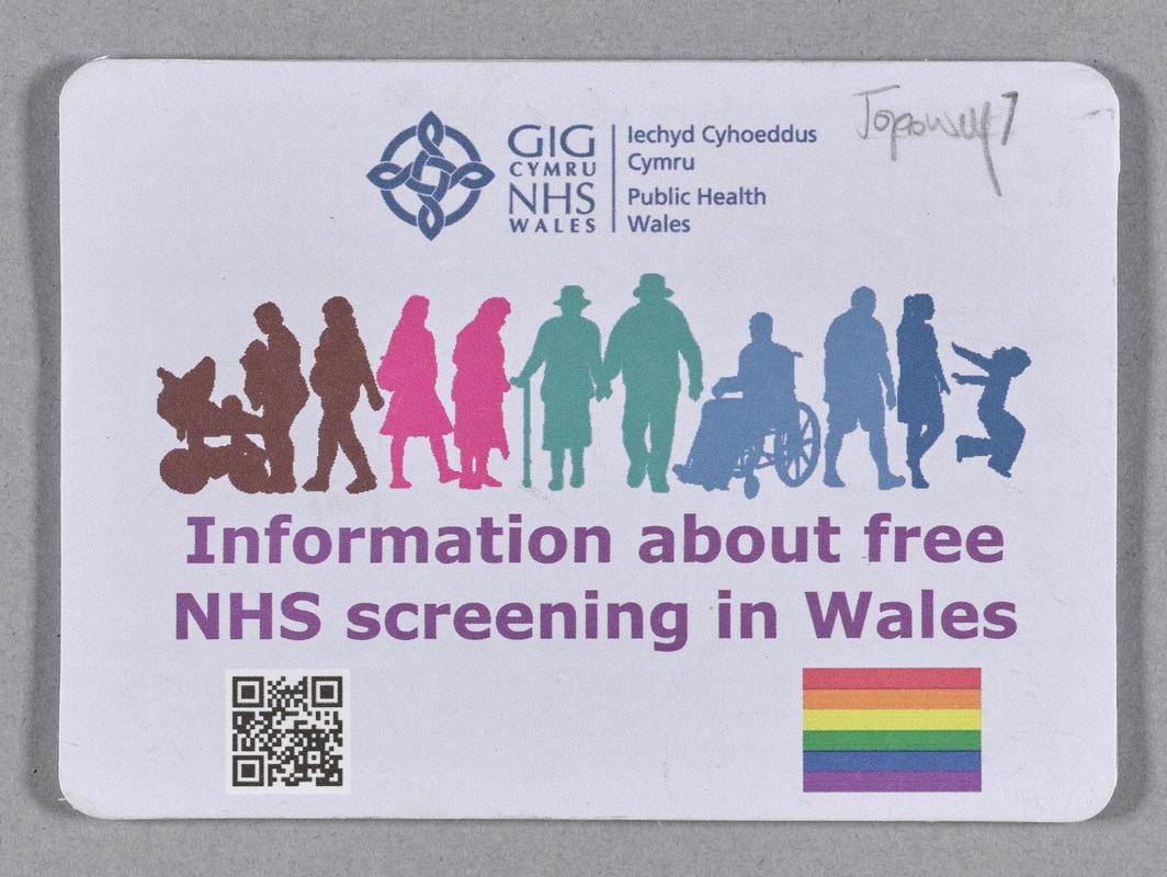 Booklet Infromation about free screening in Wales