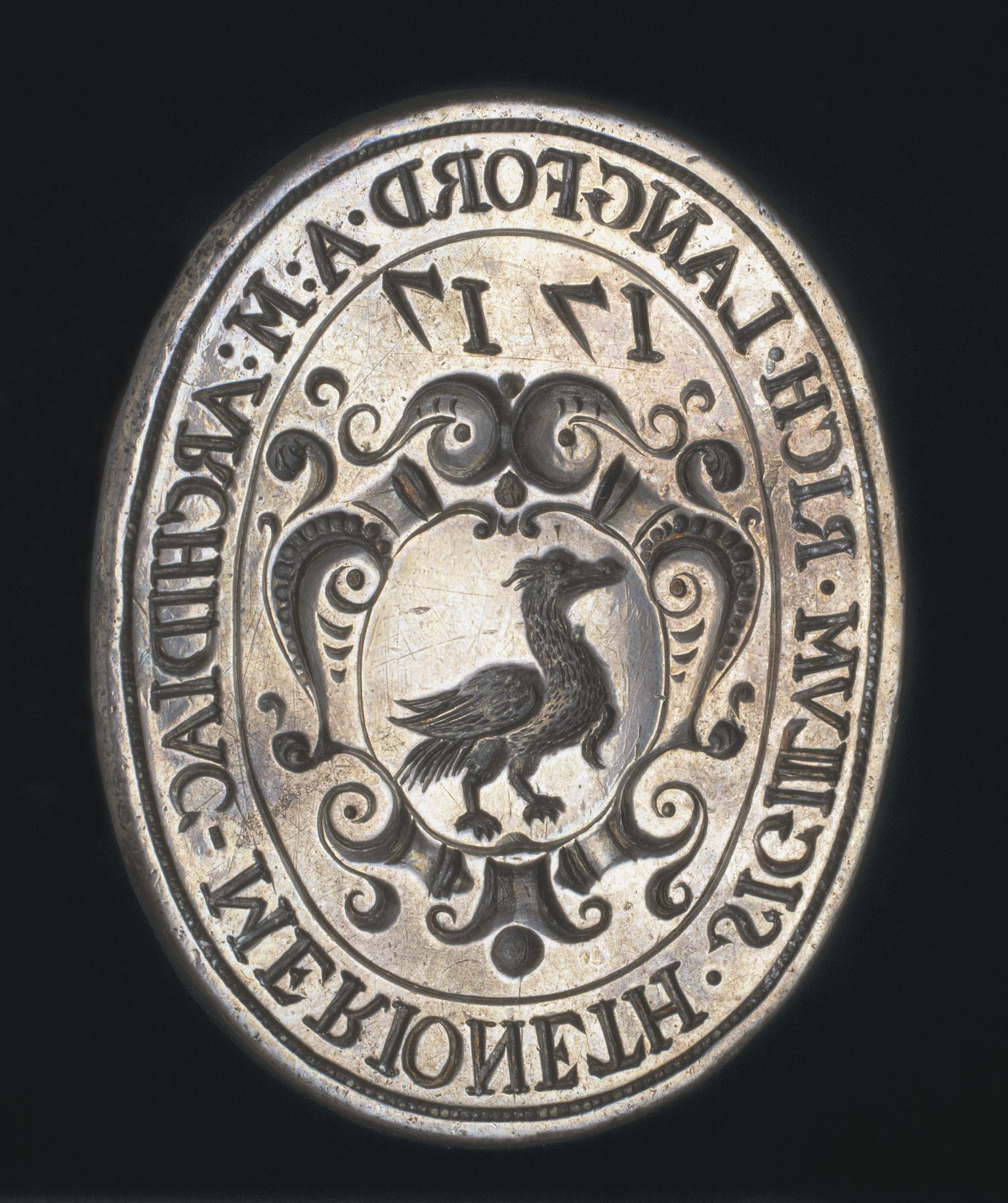 Post-Medieval silver seal matrix