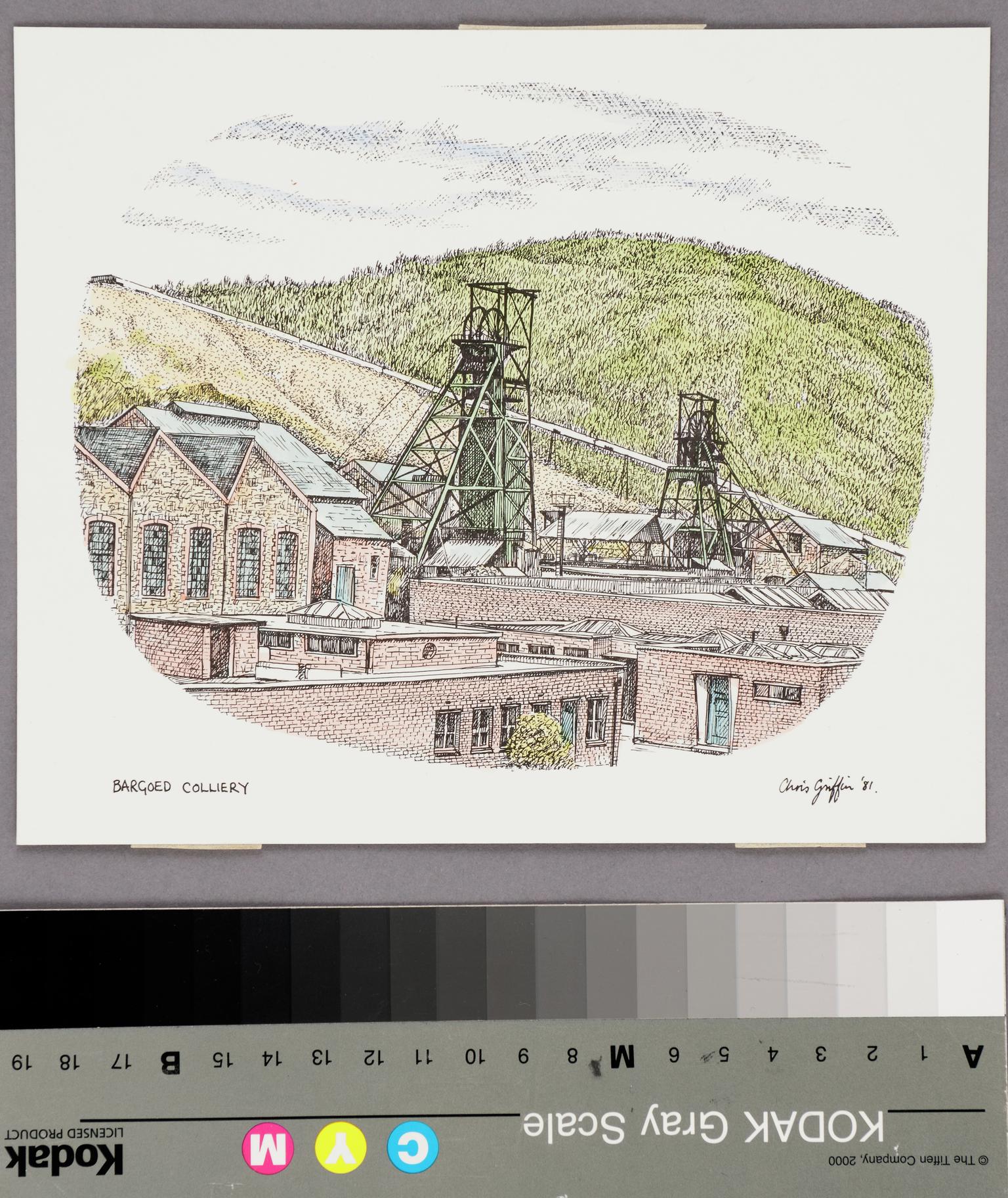 Bargoed Colliery (print)