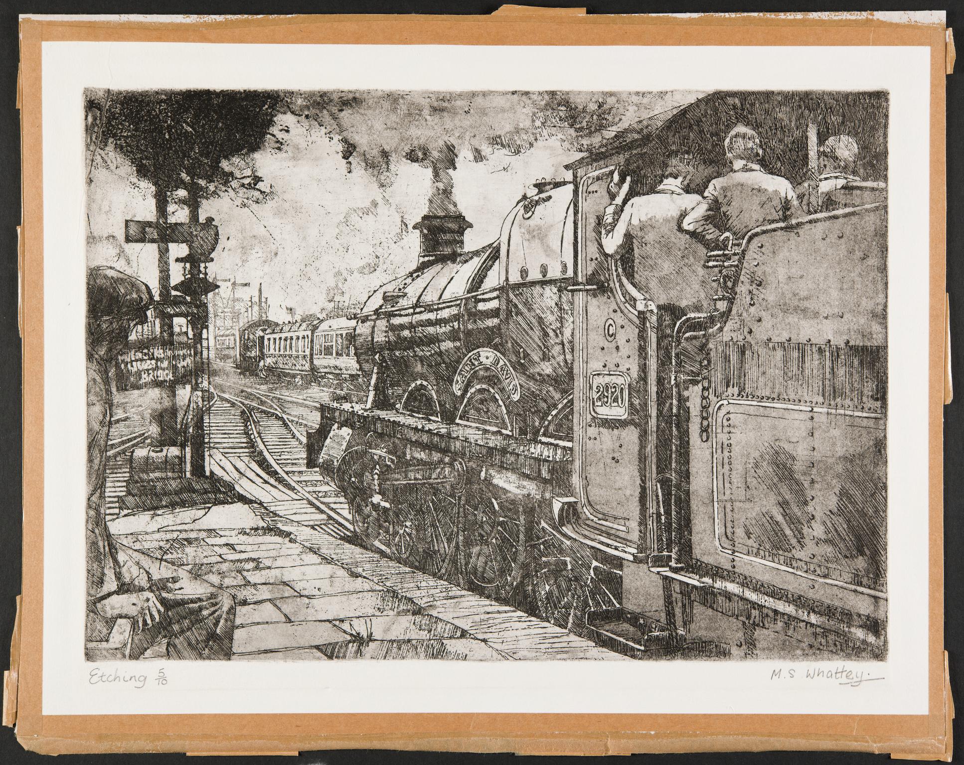 Locomotive '2920' 'Saint David' (print)