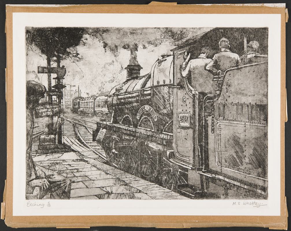 Locomotive '2920' 'Saint David' (print)