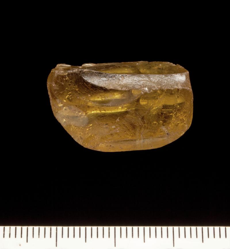 Early Medieval glass bead