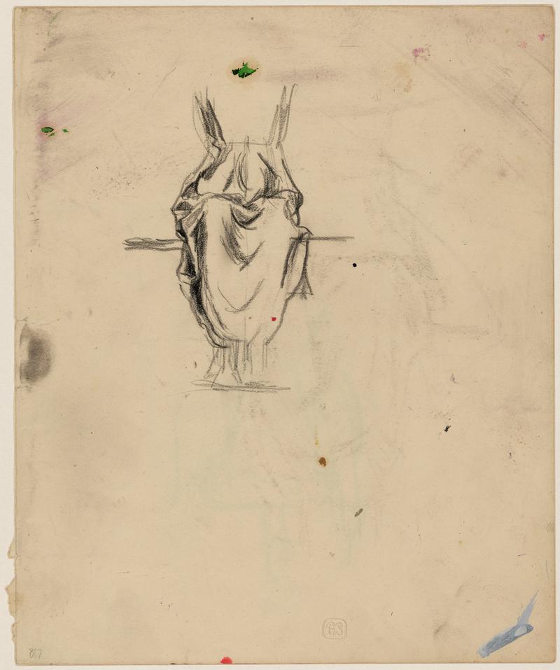 Study of seated figure