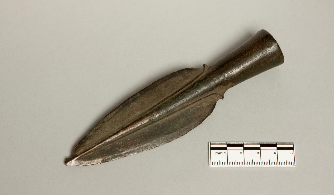 Italo-greek bronze spear blade