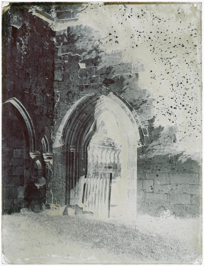 Bolton Abbey, Yorkshire (glass negative)