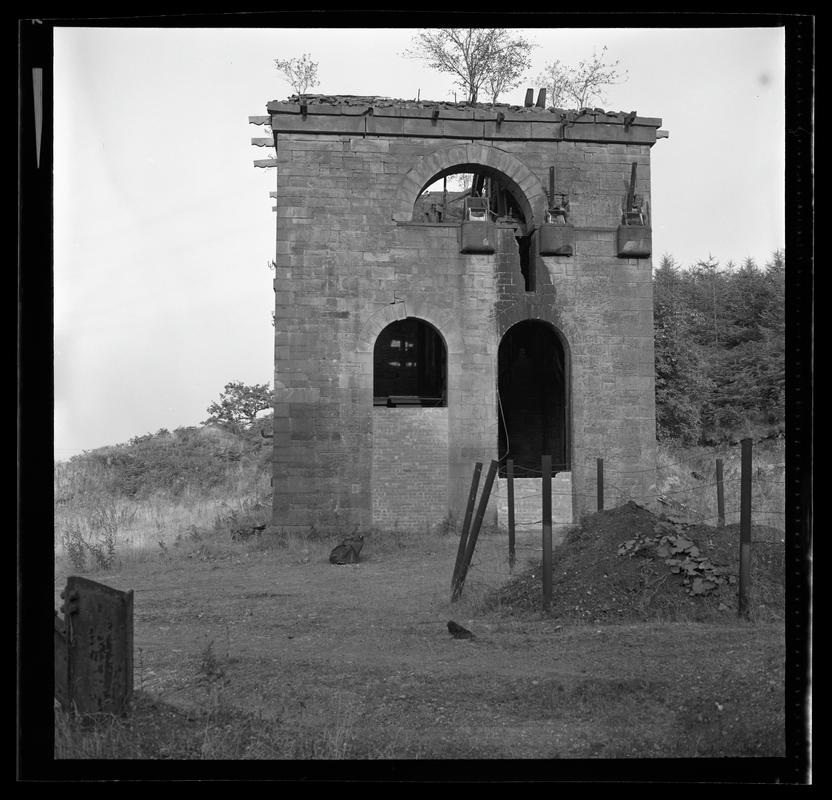 Glyn Pits, film negative