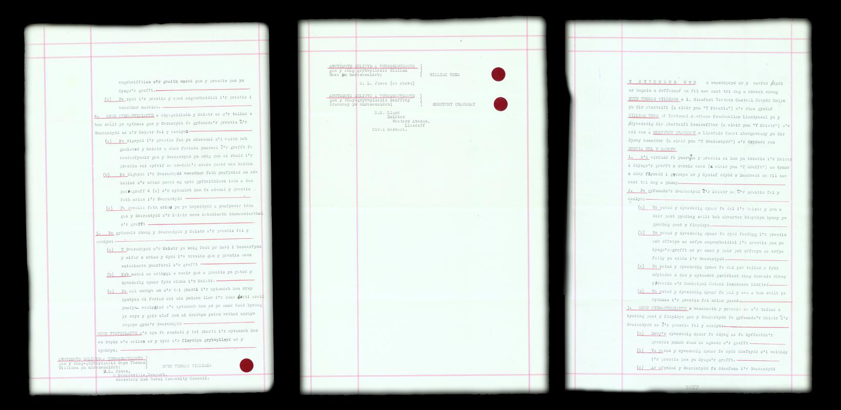 Apprenticeship indenture