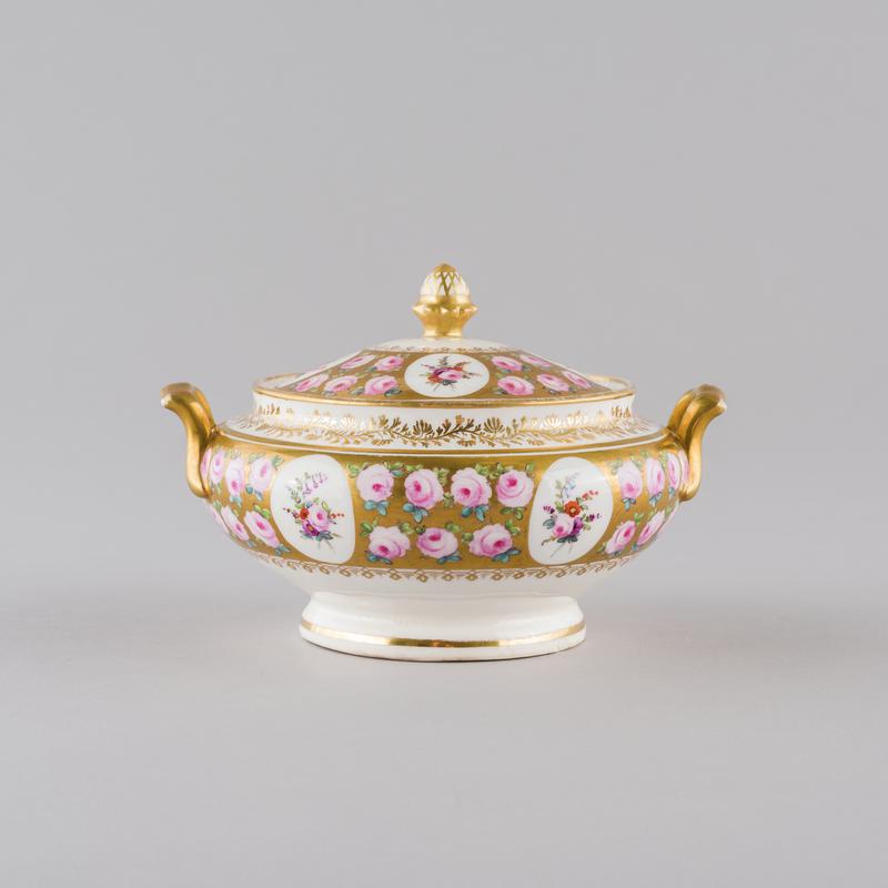 cream tureen, cover &amp; stand, 1818-1822