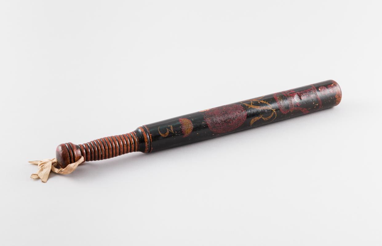 Constable&#039;s staff, Victorian, from Beaufort, Monmouthshire. 19th century