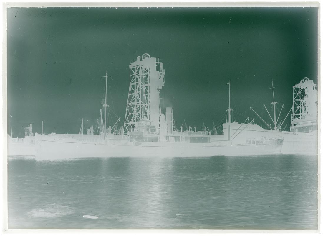 S.S. DINARIC, glass negative