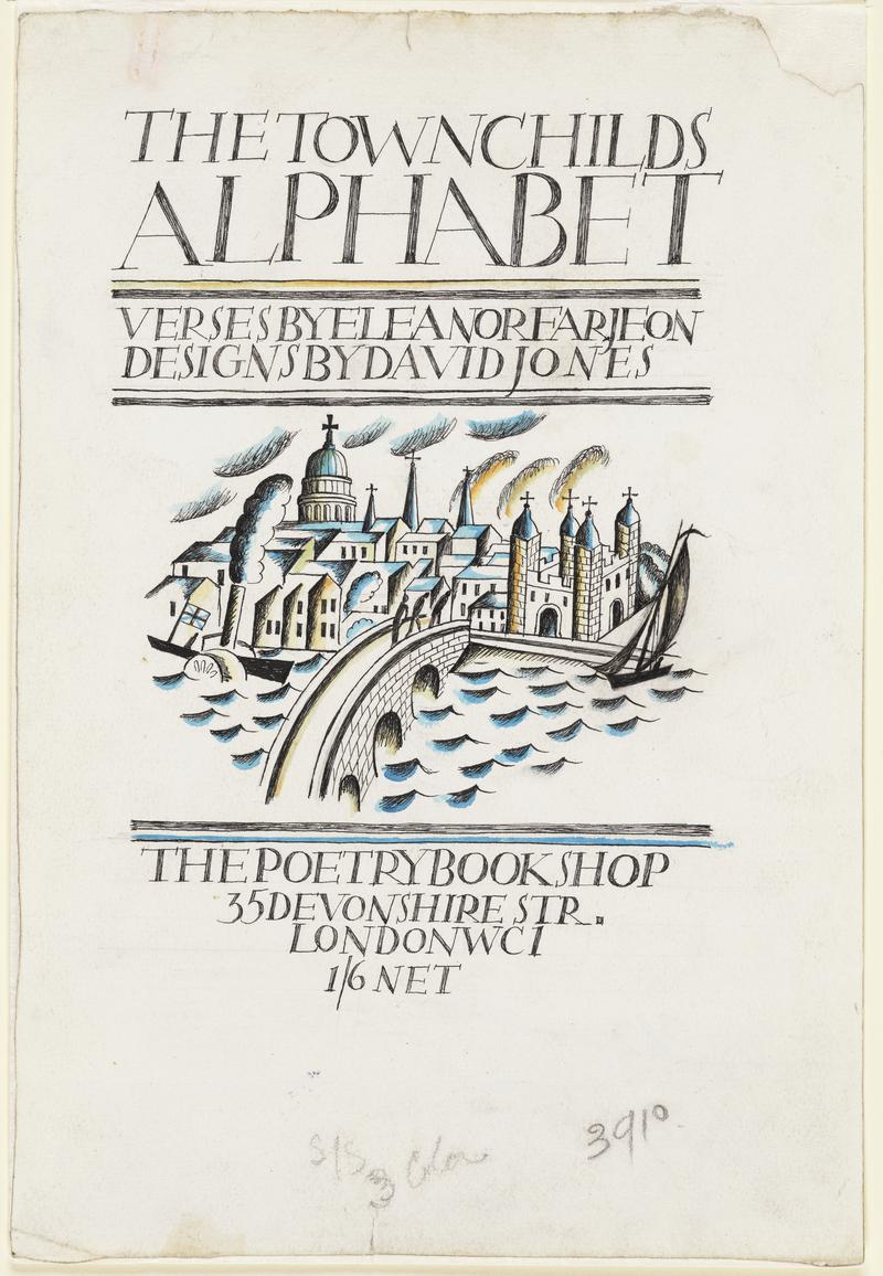 Frontispiece for &quot;The Town Child&#039;s Alphabet&quot;