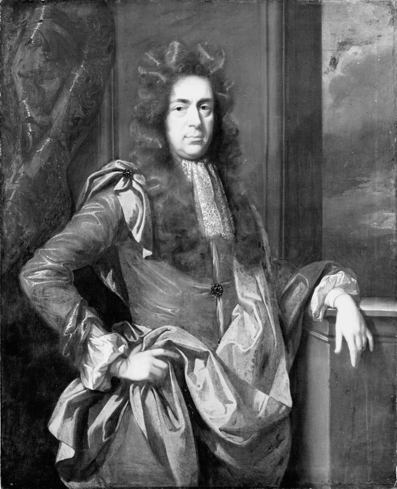 Sir John Aubrey 2nd bt by John Closterman