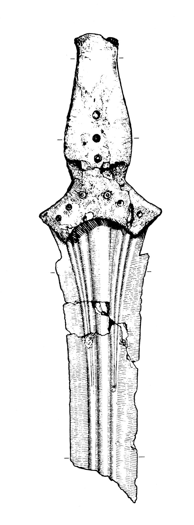 Early Iron Age iron sword