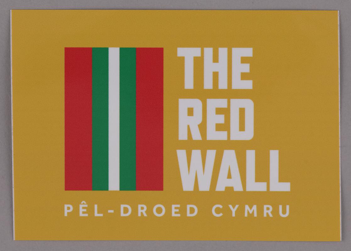 The Red Wall sticker, 2022