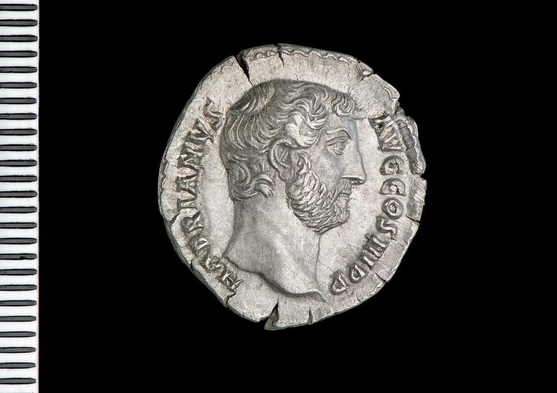 silver denarius (obv.)