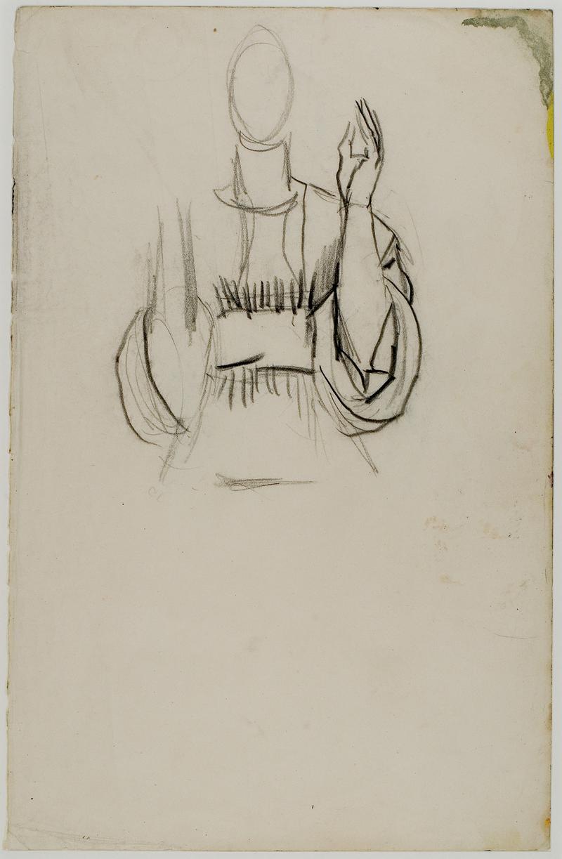 Study for central figure, c.1952-62