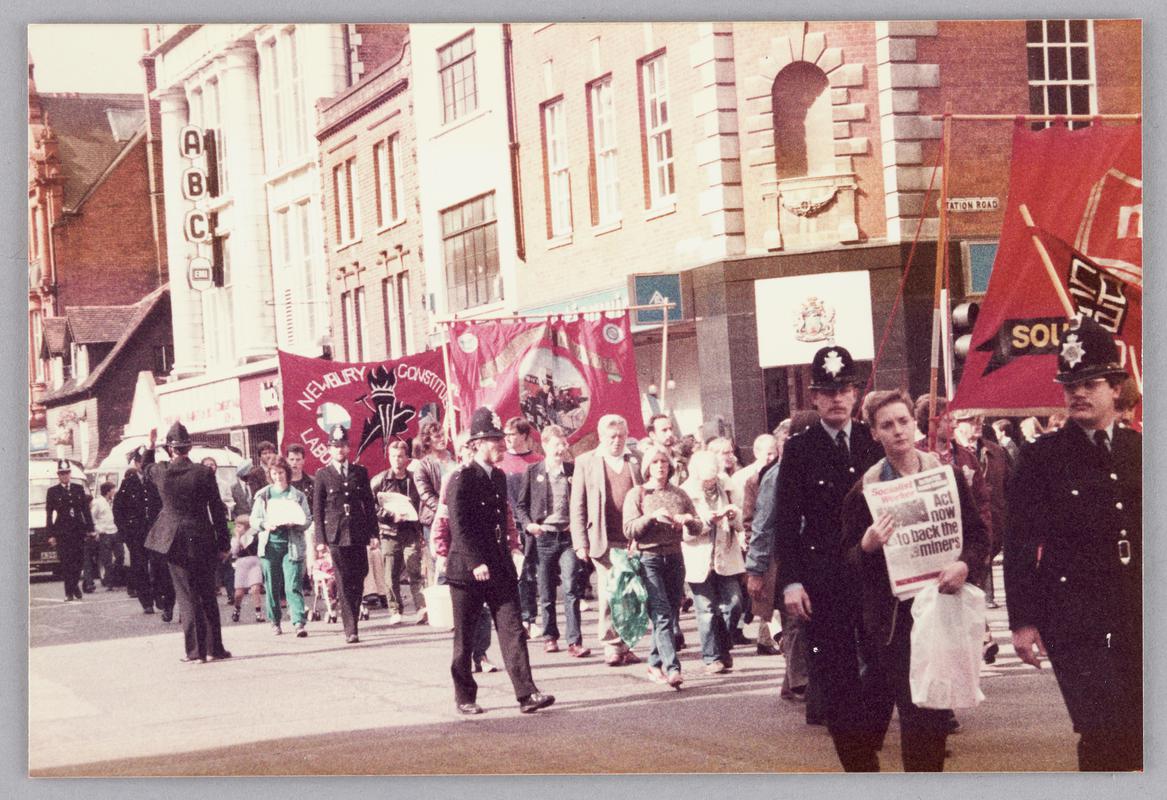 March, Queen Street, Cardiff, 1984.