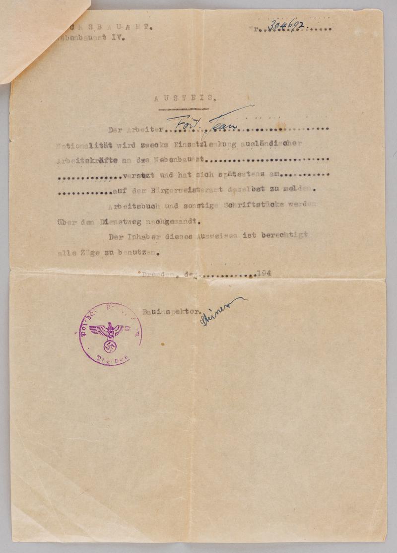 Forged document showing a photograph of &#039;Fort Jean&#039;. (Page 2)