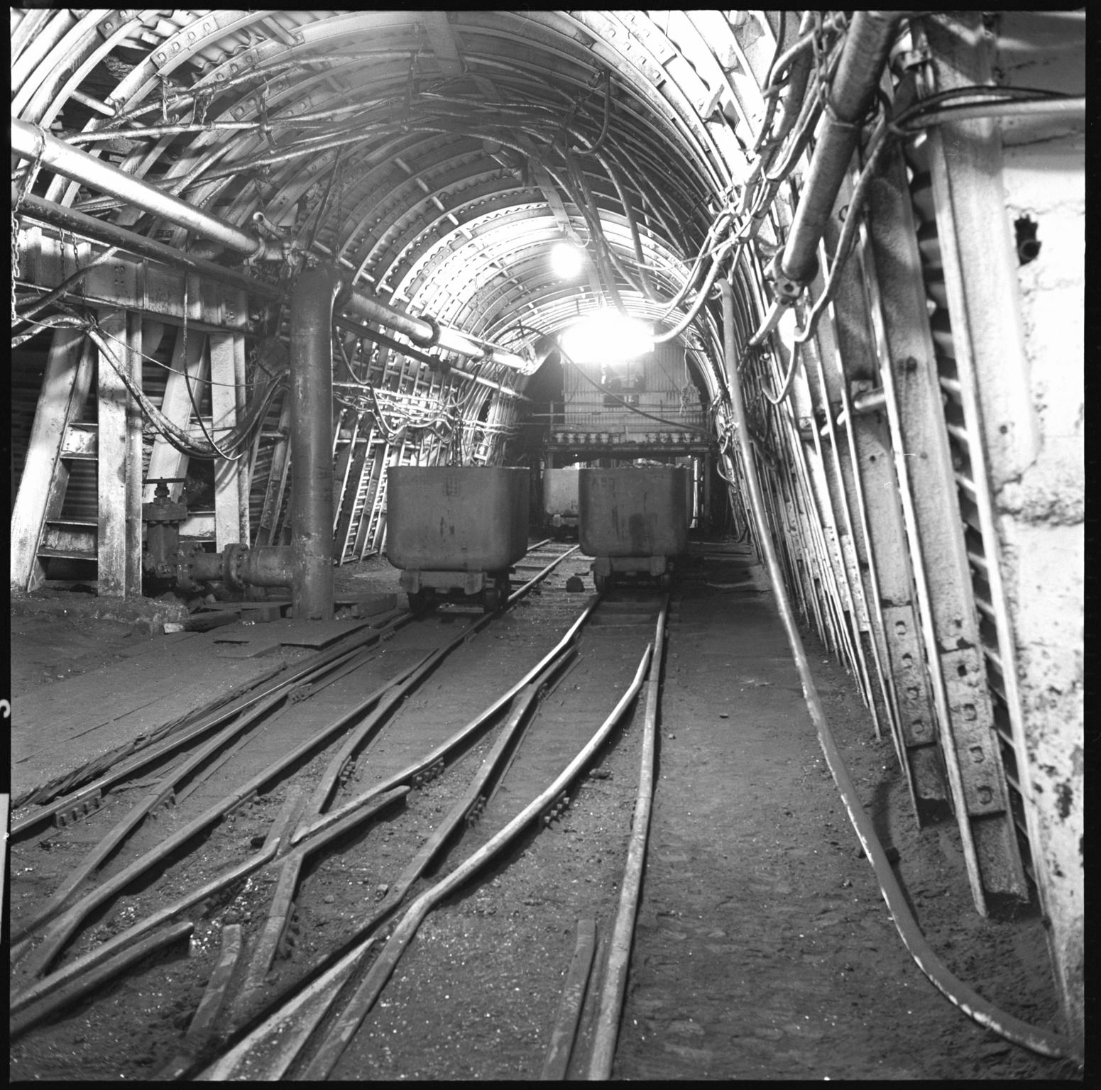 Abernant Colliery, film negative
