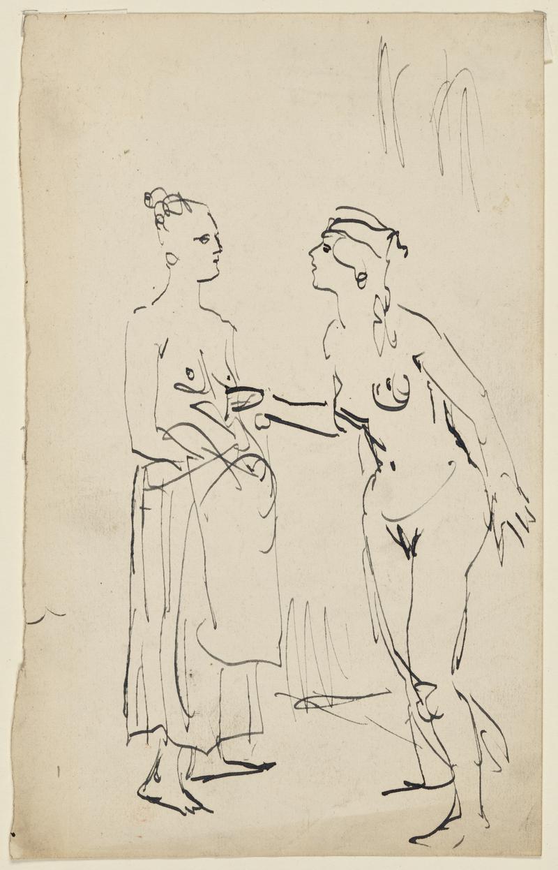Two Standing Women